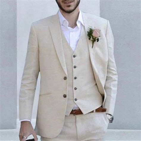 Elegant Linen Suit Linen Groom Suit Linen Men Suit Men Suit Men Linen