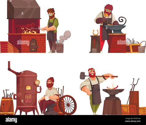 Cartoon Blacksmith Anvil Cut Out Stock Images And Pictures Alamy