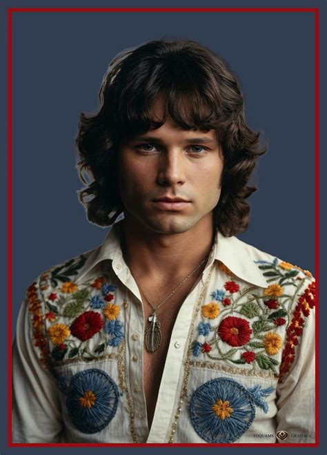 Jim Morrison Digital Art By John Gebhardt Fine Art America