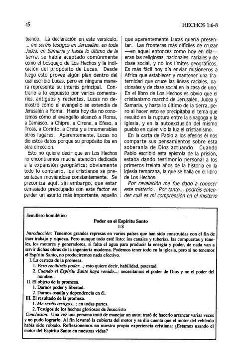 Comentario Bíblico Mundo Hispano Tomo 18 Hechos Tapa Dura Varios