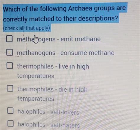 Methanogenesis In Archaea