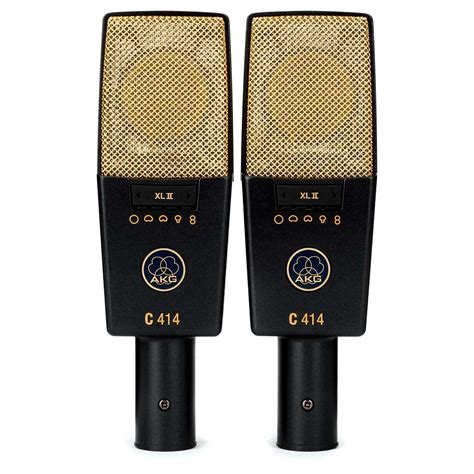 C414 XLII ST AKG Set Par combinados de Micrófonos de condensador de