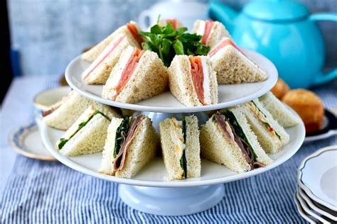 Assorted Tea Sandwiches For Afternoon Tea Karens Kitchen Stories