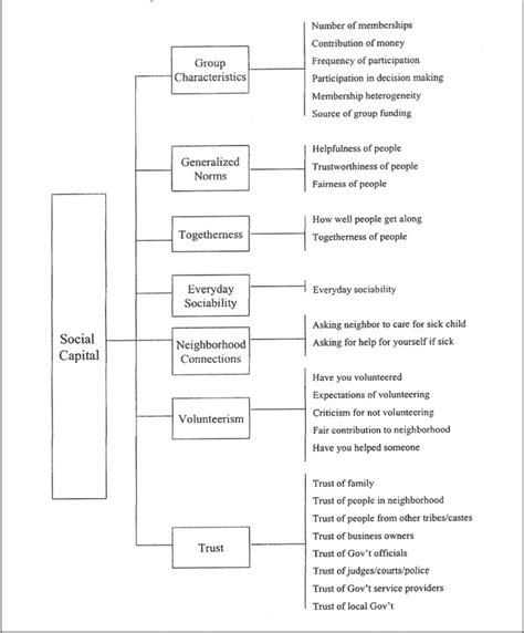 Dimensions Of Social Capital Theory • Institute For Social Capital