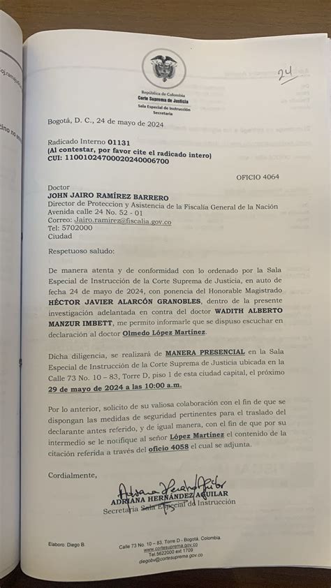 Los Documentos Con Los Que La Corte Suprema Asegura Que Sí Citó A