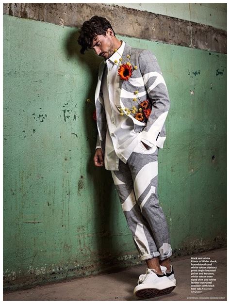 Arthur Kulkov Models Dandy Spring Mens Styles For Lofficiel Hommes Middle East Editorial The