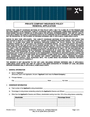 Fillable Online WELFARE BENEFIT PLAN FIDUCIARY LIABILITY COVERAGE PART