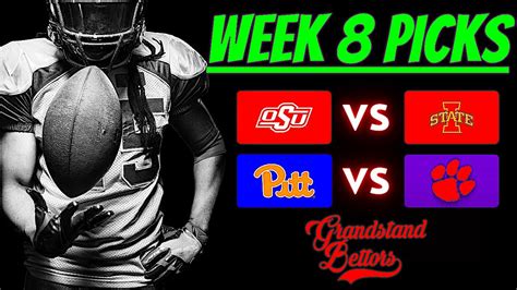 Top 3 College Football Picks Week 8 🏈 College Football Free Picks