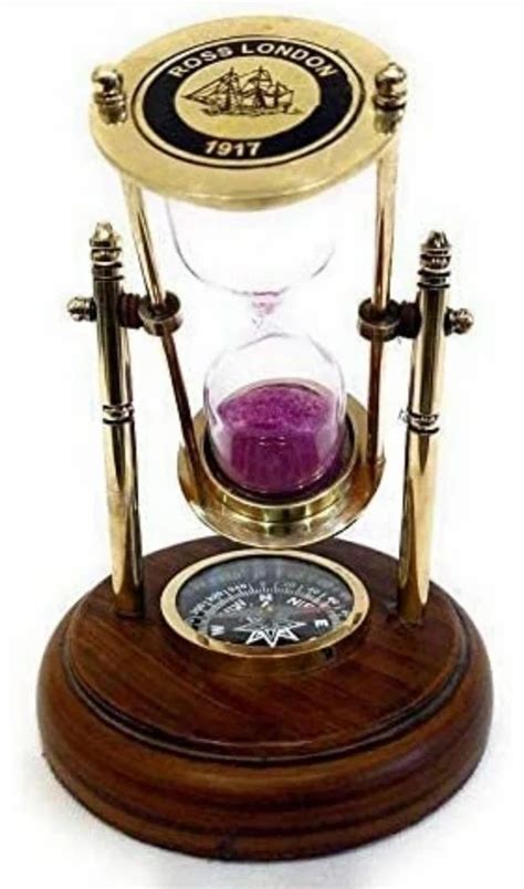 Brass Compass Routing Sand Timer At Rs 350 Piece Hourglass Sand Timer