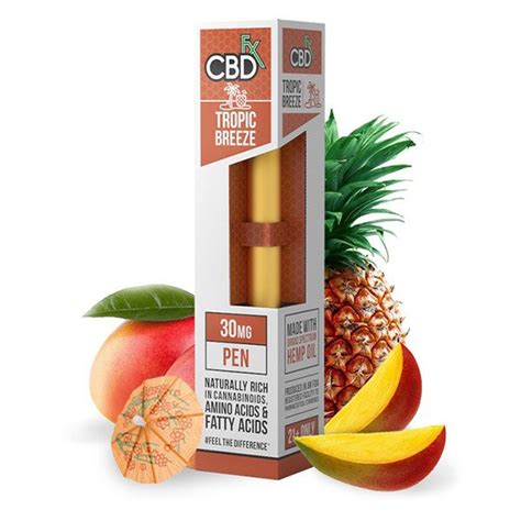 Cbdfx Tropic Breeze Cbd Vape Pen 30mg