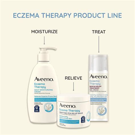 Aveeno Eczema Therapy Daily Moisturizing Body Cream Soothing Relief For Dry Itchy Skin 5 Oz