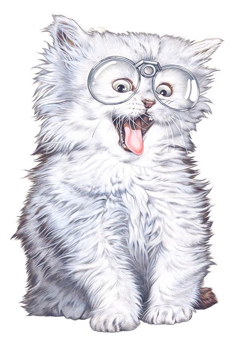 Cat With Glasses Drawing at PaintingValley.com | Explore collection of Cat With Glasses Drawing