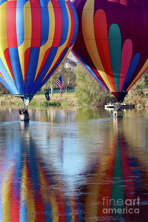 Hot Air Balloon Hug Photograph By Carol Groenen Fine Art America