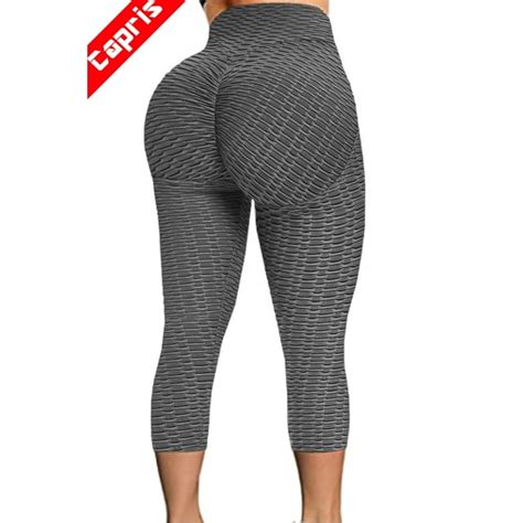 Fittoo Women Booty Yoga Pants Women High Waisted Ruched Butt Lift