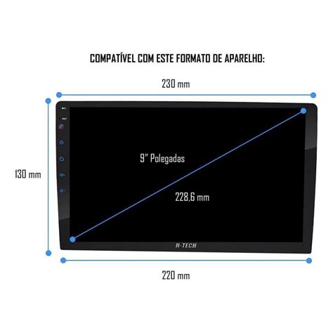 Moldura De Painel Din Pol Fiat Strada Preto No Shoptime