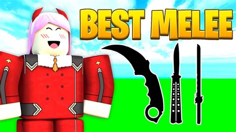 Top 10 BEST Melee Weapons On Arsenal 2022 Roblox YouTube