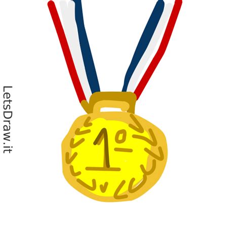 How To Draw Gold Medal H8mn8jcog Png LetsDrawIt