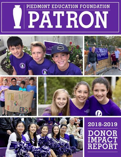 Patron Piedmont Education Foundation