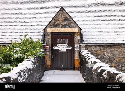 1 De Enero De 2023 Dufftown Moray Escocia Esta Es La Puerta De