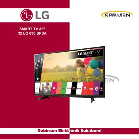 LED TV LG 32 Inch 32 LQ 630 BPSA Smart TV Lazada Indonesia