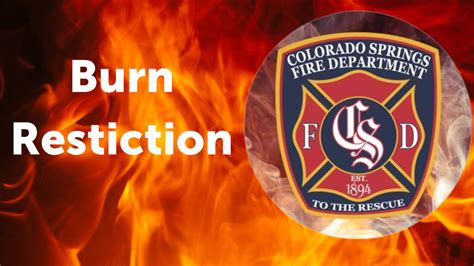 Colorado Springs Fire Department Enacts Burn Restrictions Krdo