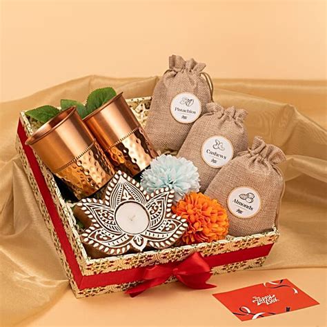 buysend diwali dazzle assorted gift hamper  fnp