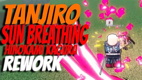 Tanjiro Sun Breathing Hinokami Kagura Rework Youtube