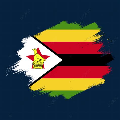 Zimbabwe Vector Flag Flag Vector Flag Grunge Flag Png And Vector