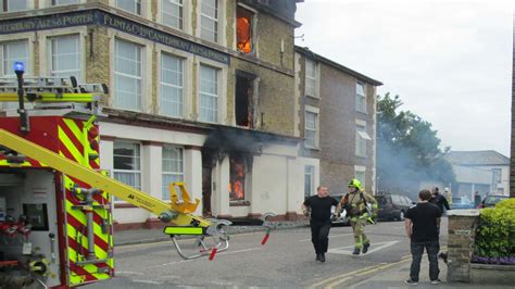 Fire Chiefs Defend Response To Huge Blaze In Former Glass House