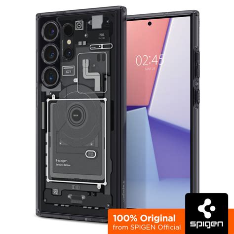 Spigen Case For Galaxy S Series Ultra Hybrid Zero One Dual Layered