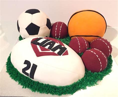 Sports Ball Cakes Ball Cake Sport Fanatics Cake Sports Balls Sports