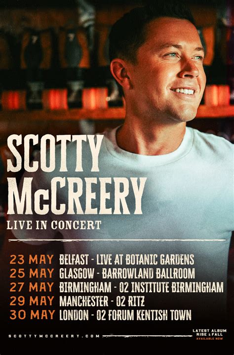 Scotty McCreery - Absolute Radio Ticket Store