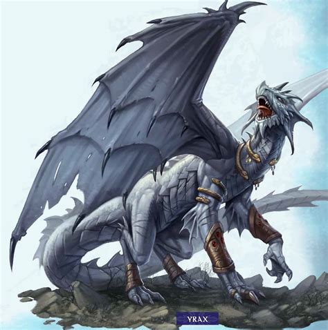 Pin By Maddy On Dragons White Dragon Fantasy Dragon Artwork Dnd