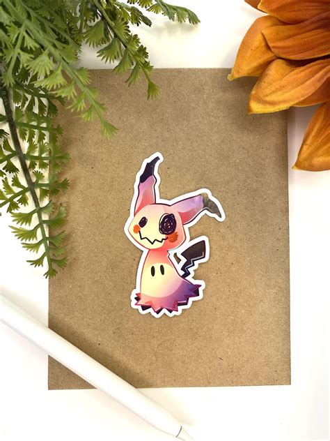 Drew A Mimikyu And Turned It Into A Sticker Obsessed With This Tragic