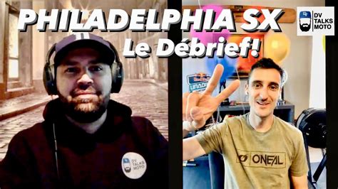 DV Talks Moto Le débrief du Supercross de Philadelphie avec Marvin