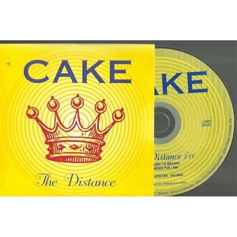 The distance promo by Cake, CDS with rockinronnie - Ref:117366266