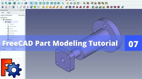 FreeCAD Part Modeling Tutorial FreeCAD Tutorial FreeCAD Beginner