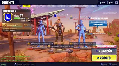 FORTNITE SOLO DUPLAS SQUADS PARQUINHO YouTube