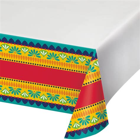 Fiesta Pottery Paper Tablecloth Party At Lewis Elegant Party Supplies