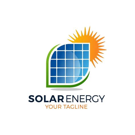 Sun Solar Energy Logo Design Template Solar Panel Tech Sign Symbol 11848907 Vector Art At Vecteezy