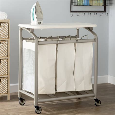 Laundry Sorter Hamper With Folding Table Best And Most Useful Laundry