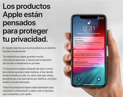 Apple Actualiza Su Web De Privacidad Para Explicar Las Mejoras De Ios