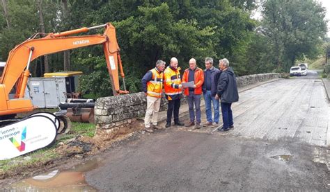 Le pont de Salles se refait une beauté