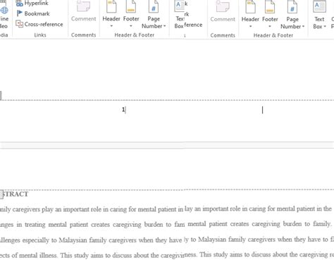 cara buat surat di word