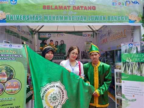 KMI Expo P2MW Di Bali Produk Olahan Mahasiswa Unismuh Luwuk Diserbu