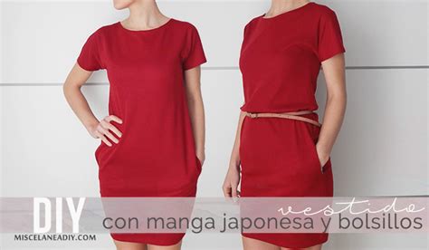 C Mo Hacer Un Vestido Con Manga Japonesa Y Bolsillos