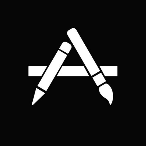 App Store Black And White App Icon Artofit