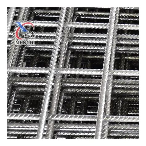 Tensile Reinforcing Mesh Ribbed Concrete Welded Steel Wire Mesh Bar Mat