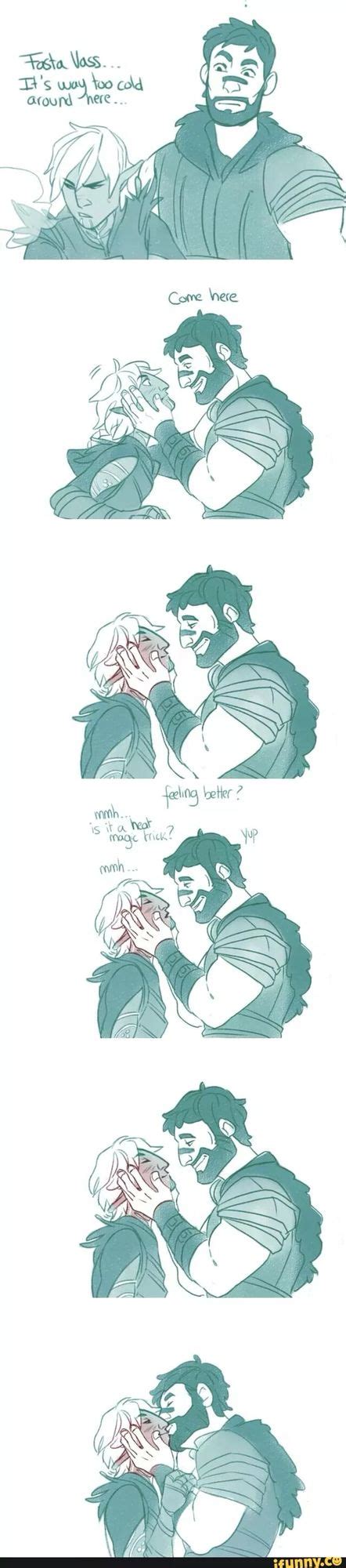 Awwwww Fenris Hawke FenHawke