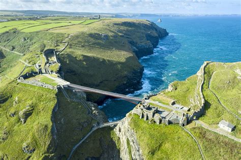 Tintagel Castle Tintagel Island Cornwall Uk Built By Richard 1st